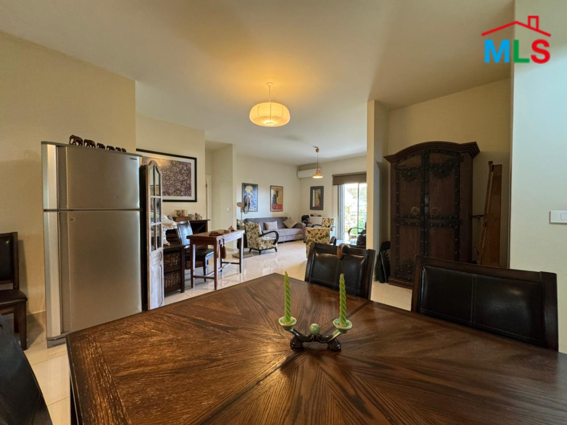 Furnished Apartment with Garden And Great Mountain View For Sale in Baabdat