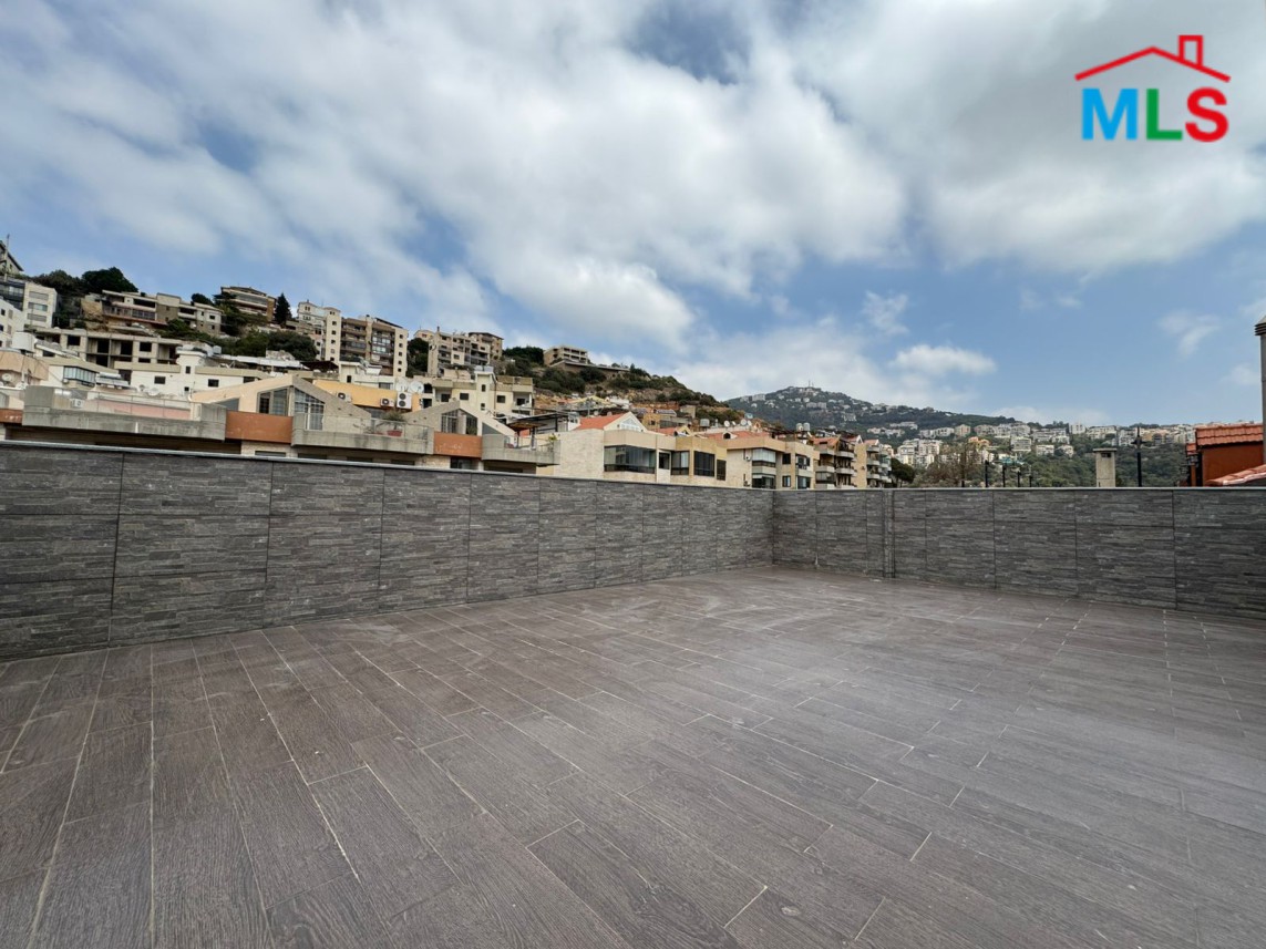 Exclusive! Brand New Duplex With Terrace & Mountain View For Sale in Mansourieh