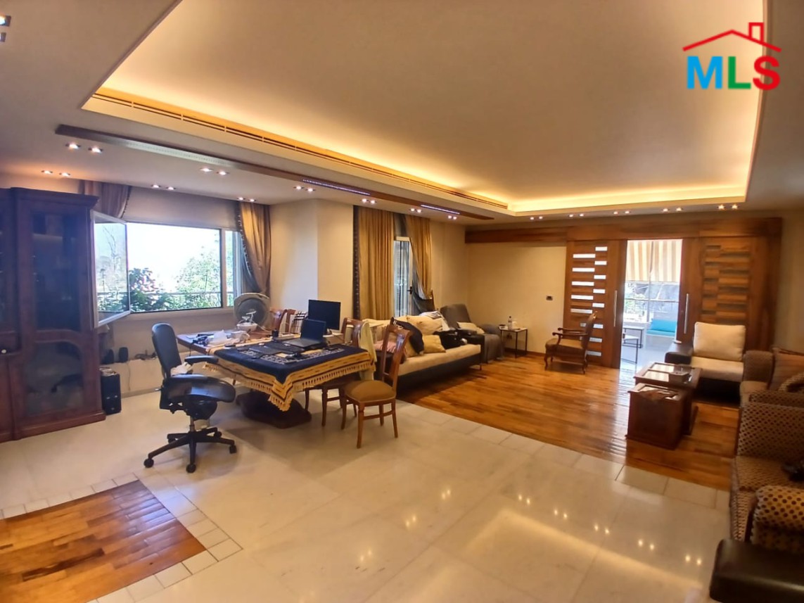 Spacious Decorated Apartment For Sale in Baabda
