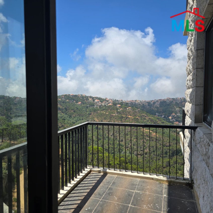 Decorated Apartment With Open View For Sale in Dhour Choueir