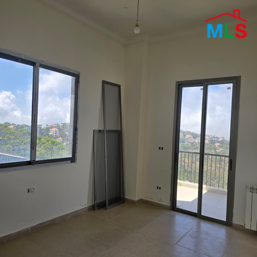 Decorated Apartment With Open View For Sale in Dhour Choueir