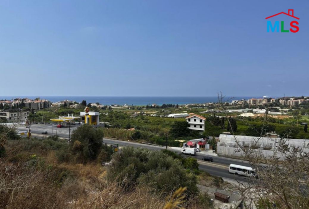 Land With Panoramic Sea View For Sale in Batroun