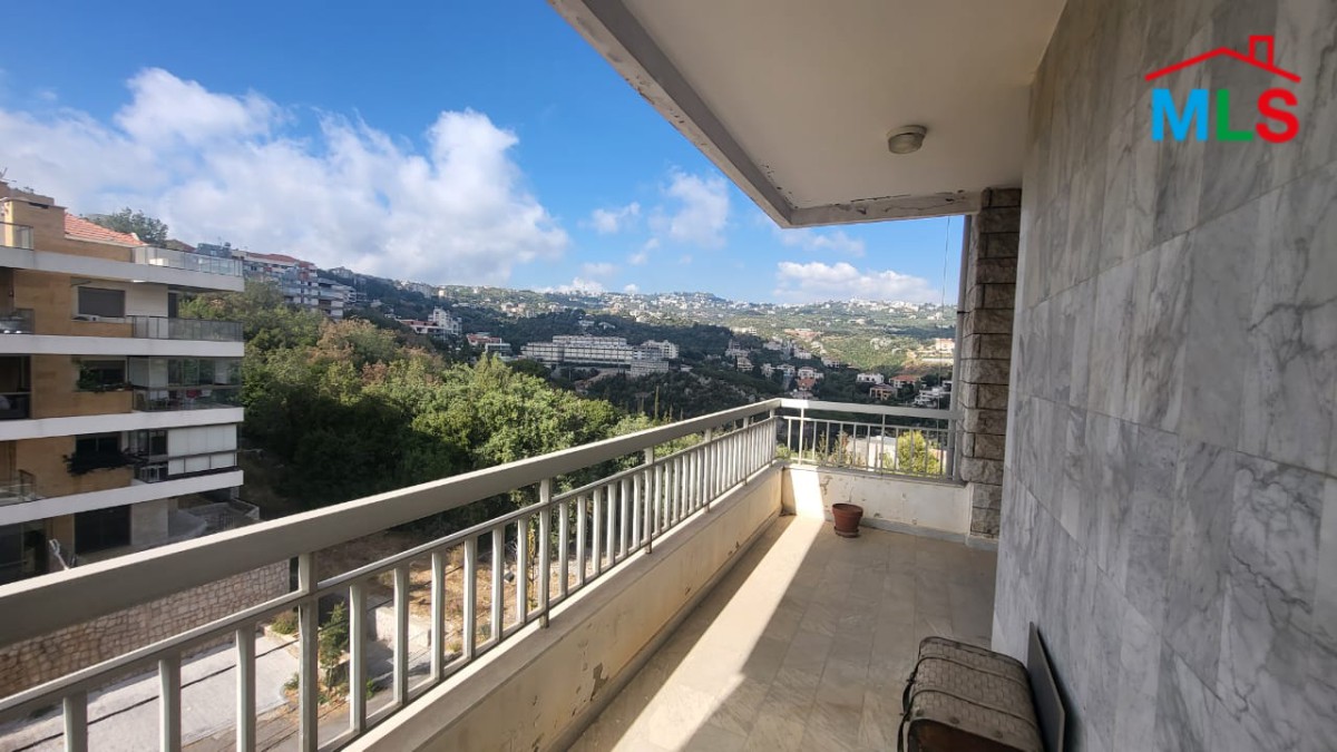 Furnished 3-Bedroom Apartment For Sale in Ajaltoun