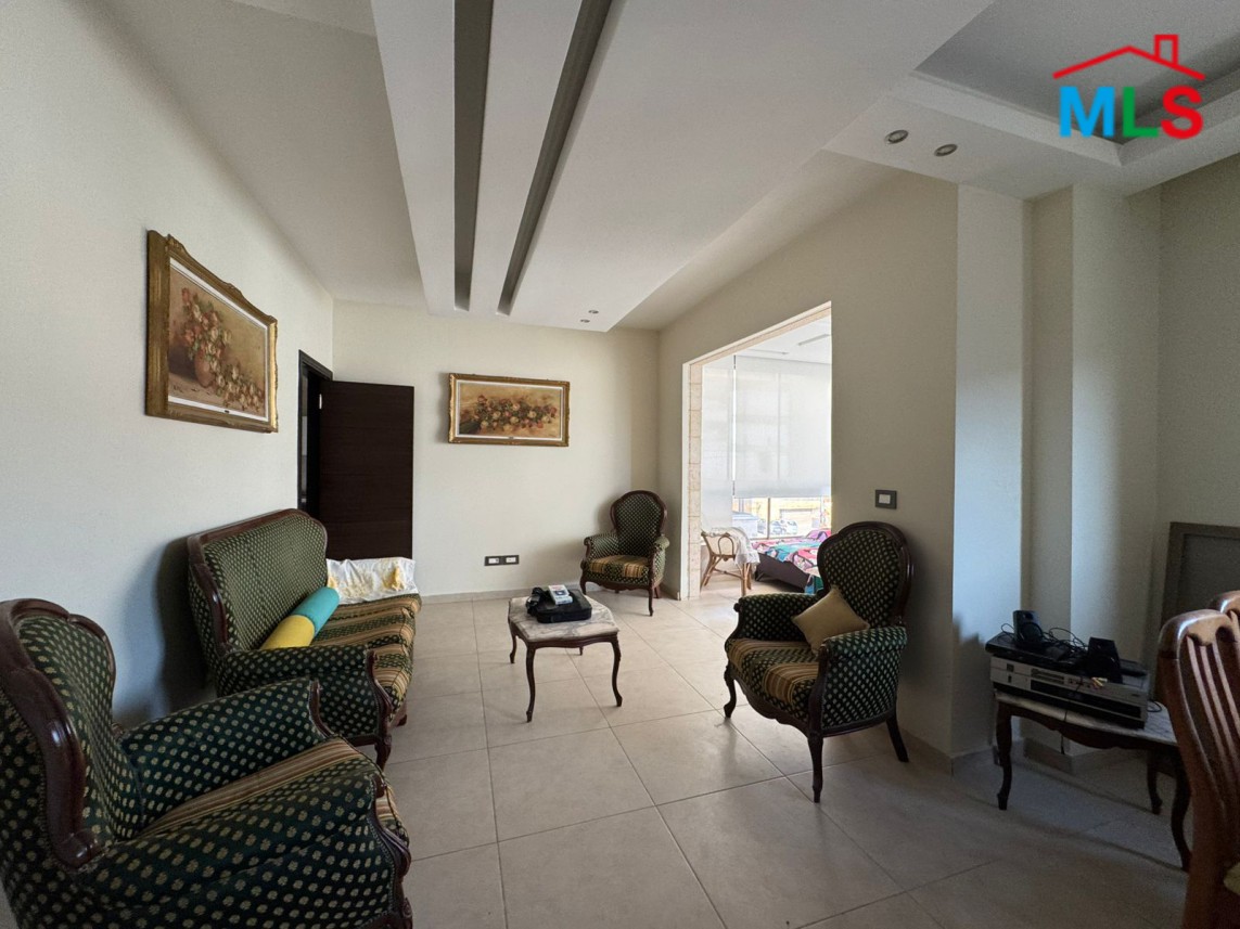 Decorated Duplex Apartment With Terrace For Sale in Daychounieh, Mansourieh