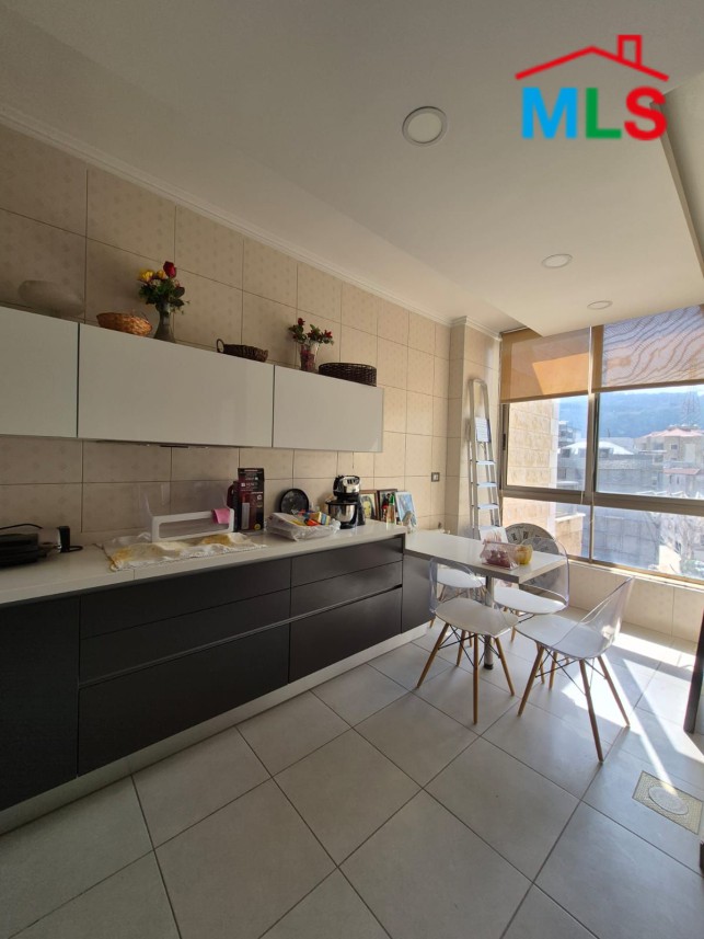 Decorated Duplex Apartment With Terrace For Sale in Daychounieh, Mansourieh