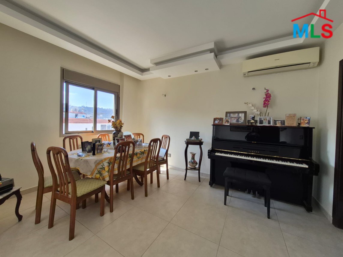 Decorated Duplex Apartment With Terrace For Sale in Daychounieh, Mansourieh