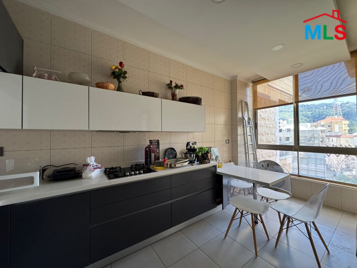 Decorated Duplex Apartment With Terrace For Sale in Daychounieh, Mansourieh