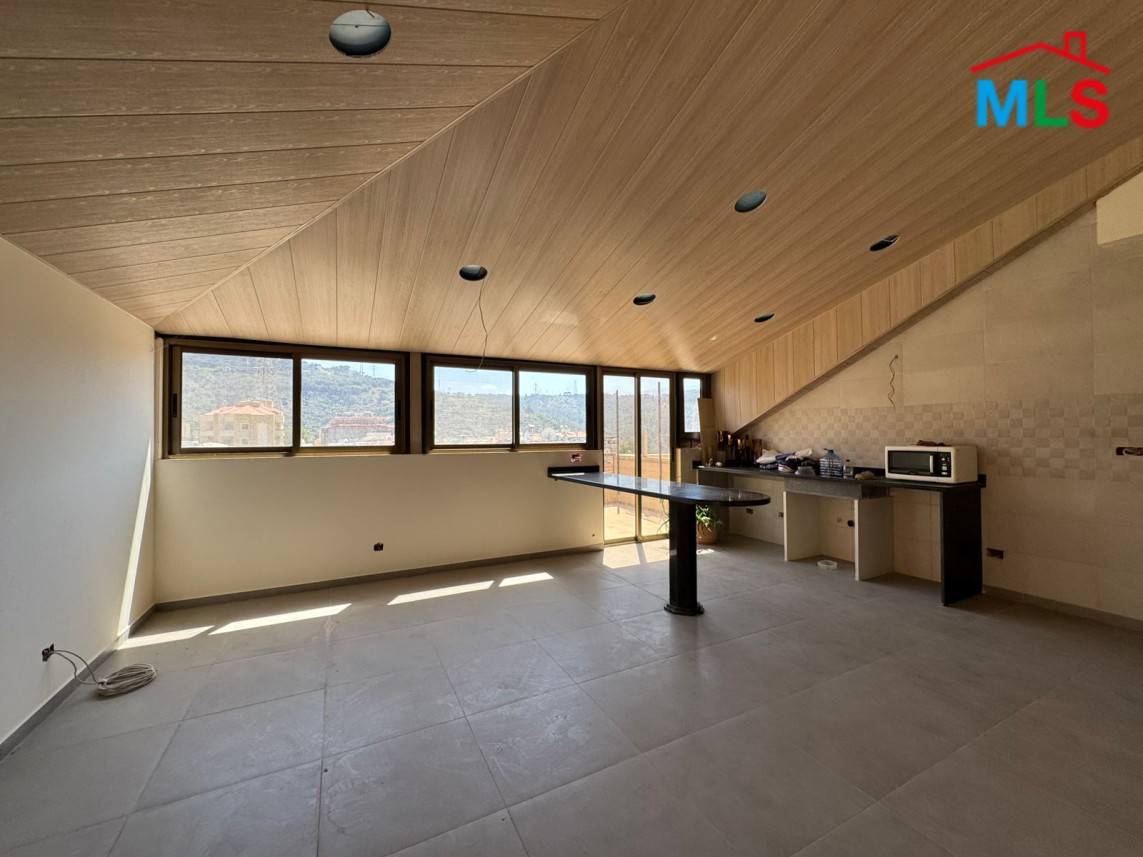 Decorated Duplex Apartment With Terrace For Sale in Daychounieh, Mansourieh