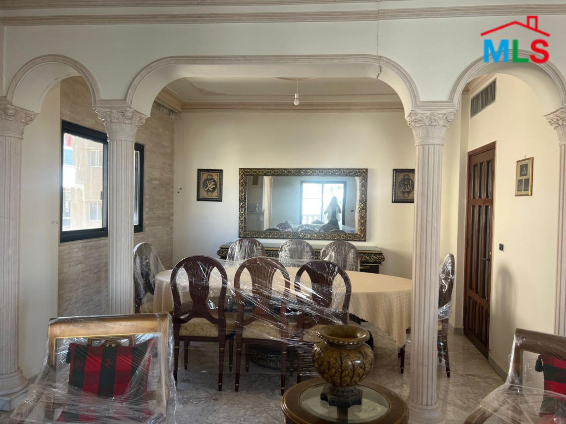 Spacious Apartment With Great Sea View For Sale in Bchamoun