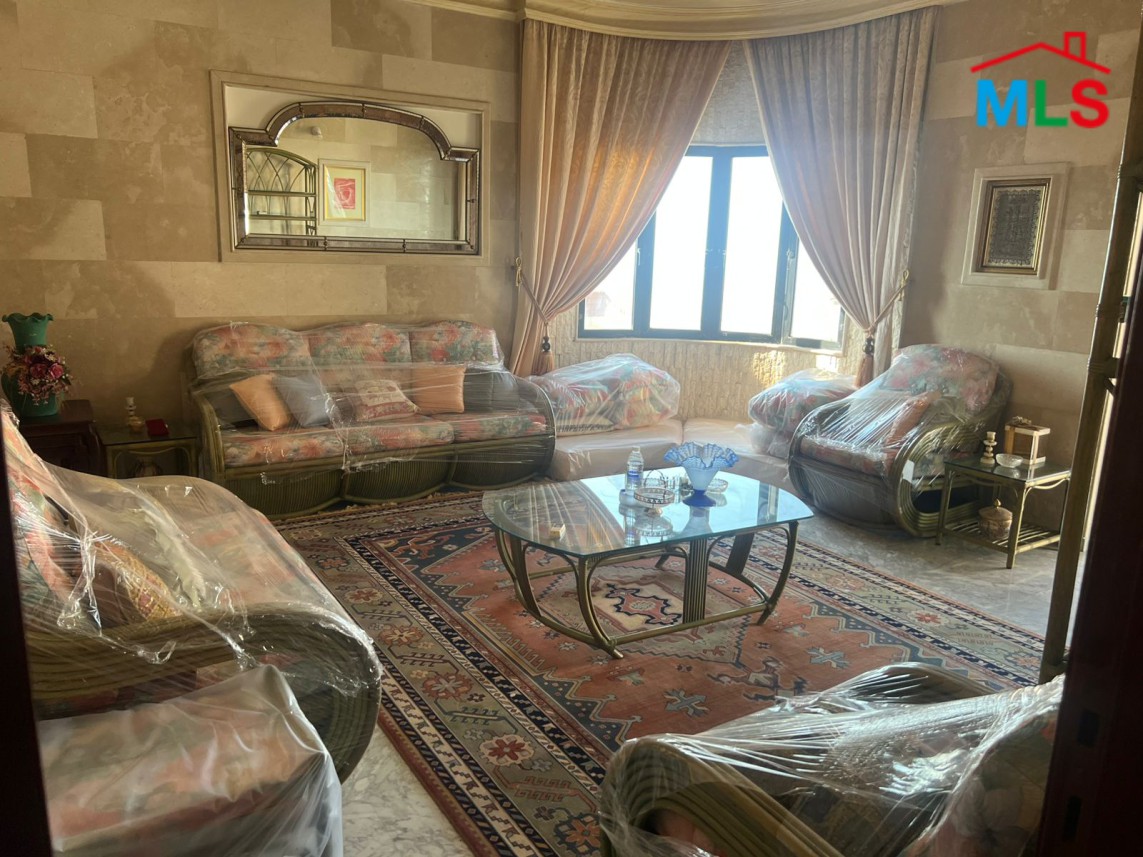 Spacious Apartment With Great Sea View For Sale in Bchamoun