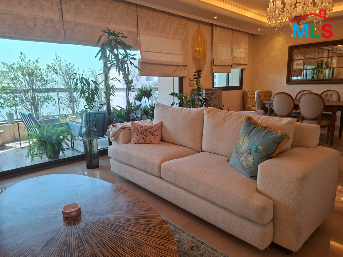 3-Bedroom Apartment with City View For Sale in Mar Elias, Ras Beirut