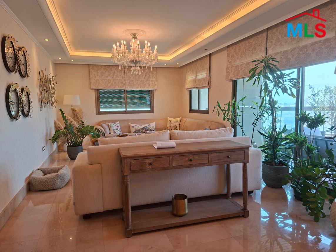 3-Bedroom Apartment with City View For Sale in Mar Elias, Ras Beirut