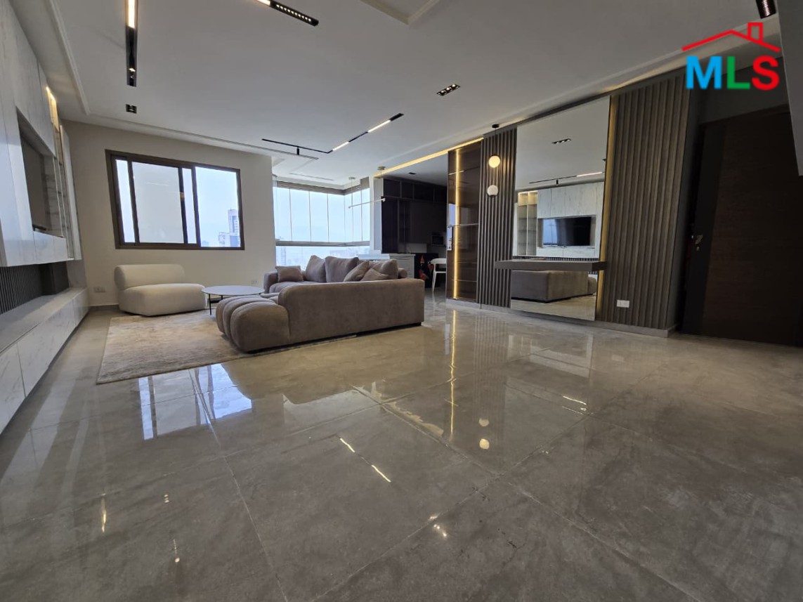 Furnished Apartment with Terrace For Sale in Achrafieh, Hotel Dieu