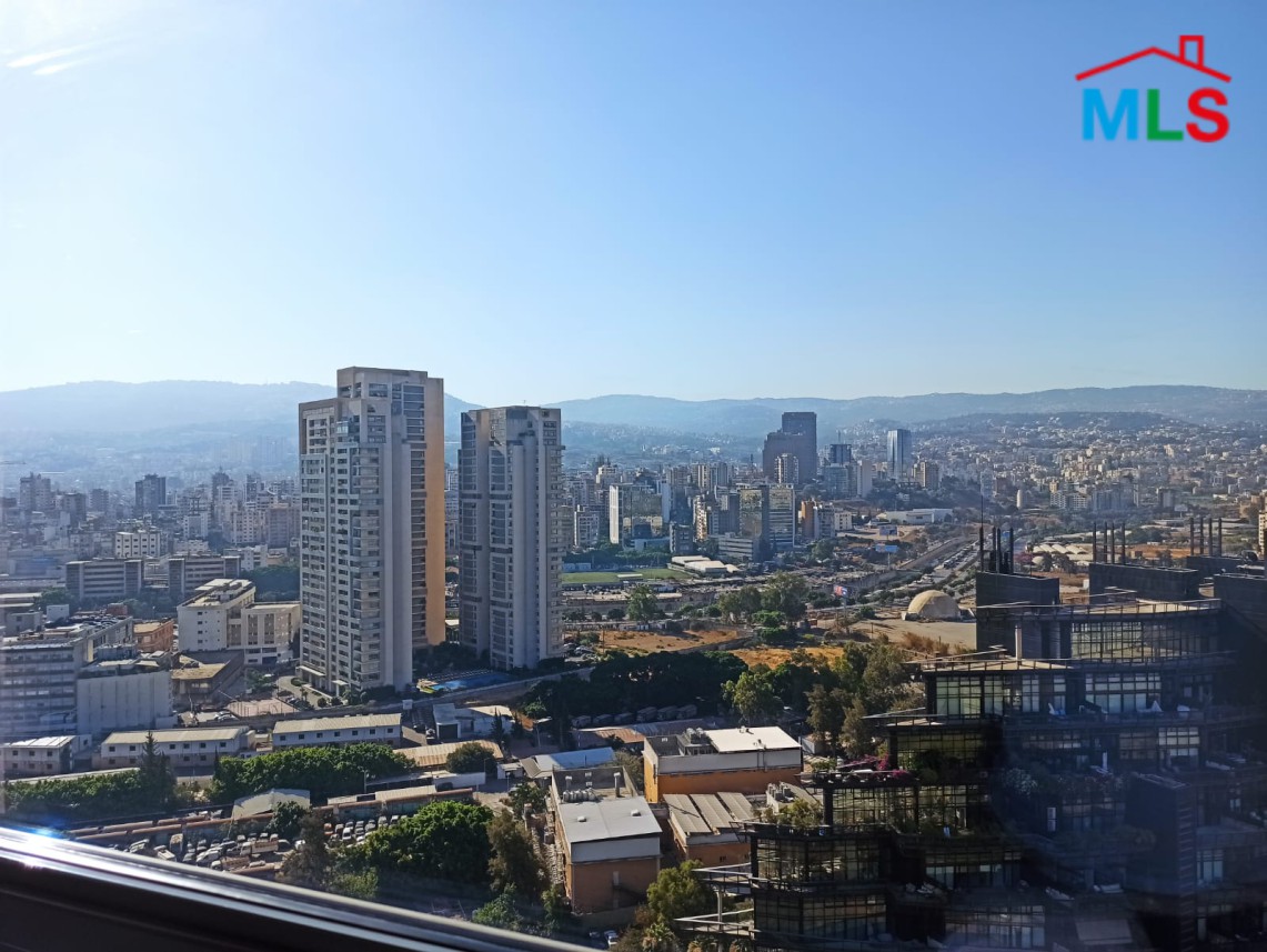 2-Bedroom Apartment with City View For Sale in Achrafieh, Near Adlieh