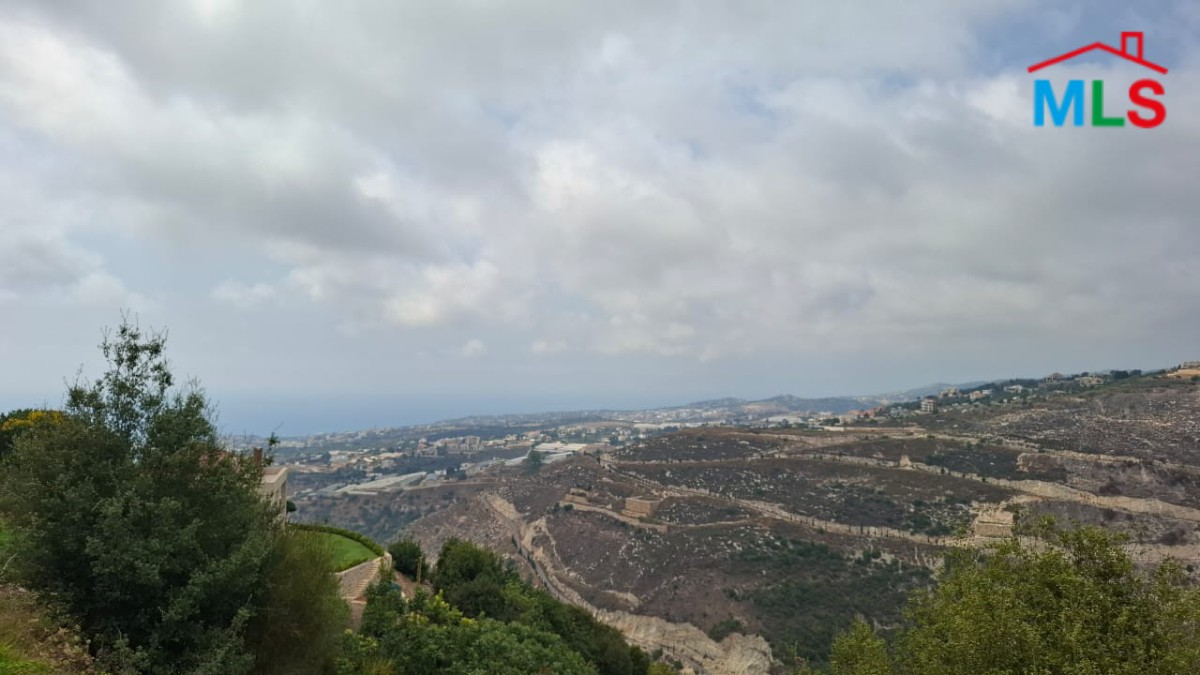 Land For Sale in Hboub In Villa Zone With Open Seaview
