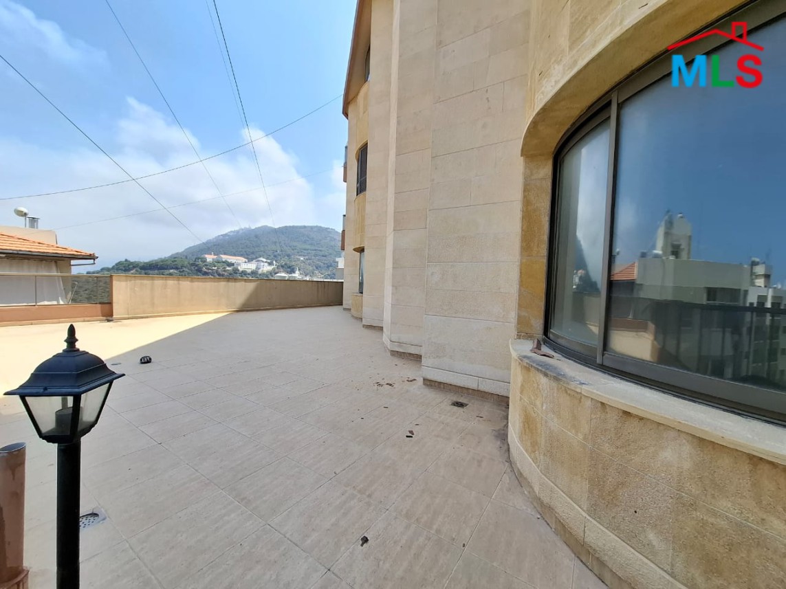Apartment With Terrace For Sale in Zouk Mikael