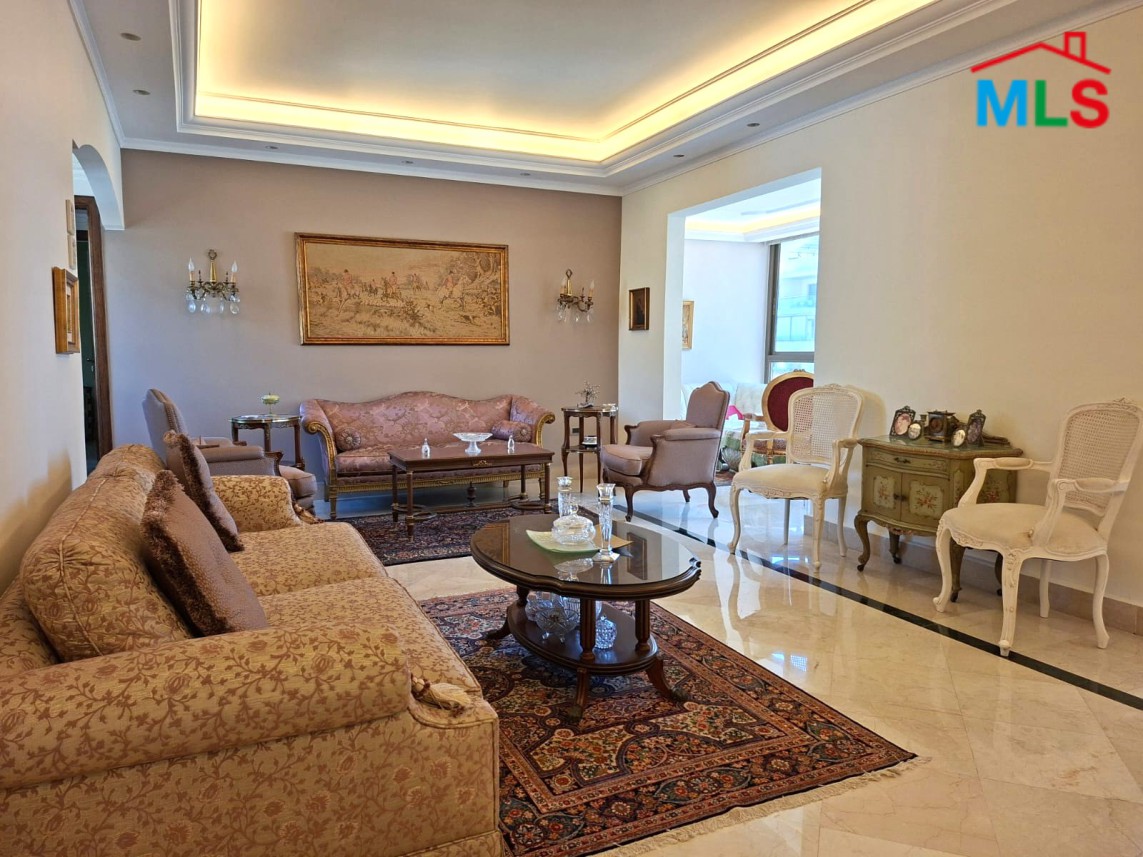 Bright 2-Bedroom Apartment with Open View For Sale in Verdun, Ras Beirut