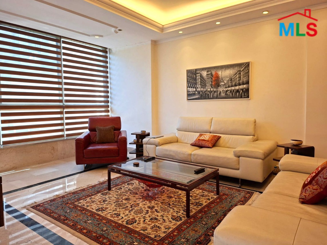 Bright 2-Bedroom Apartment with Open View For Sale in Verdun, Ras Beirut