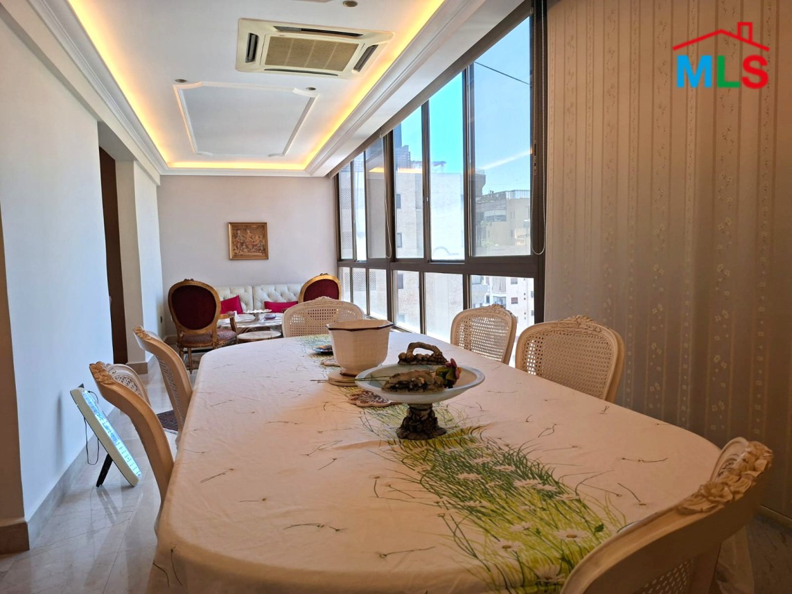 Bright 2-Bedroom Apartment with Open View For Sale in Verdun, Ras Beirut