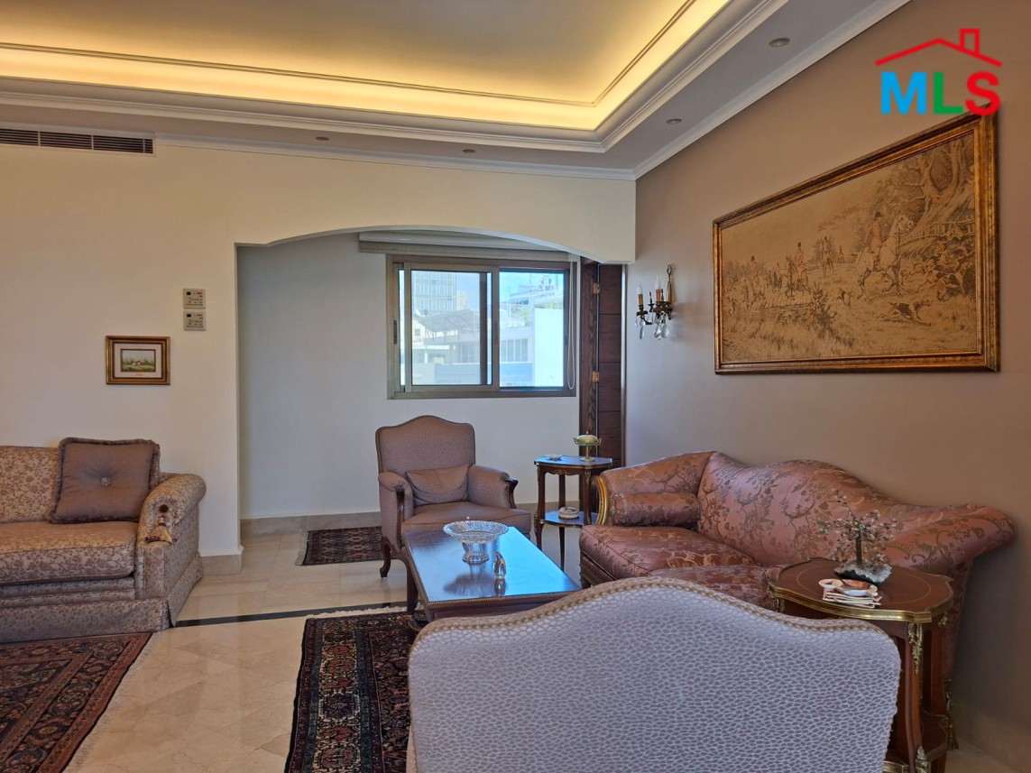 Bright 2-Bedroom Apartment with Open View For Sale in Verdun, Ras Beirut