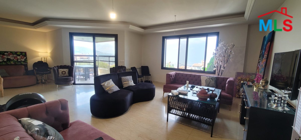 Spacious Furnished Apartment For Sale in Ballouneh