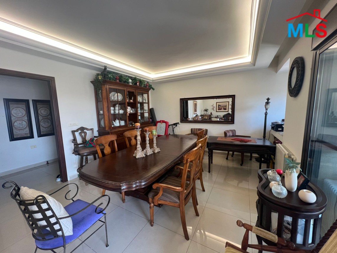 Hot Deal! 3-Bedroom Apartment For Sale In a Calm Area In Horsh Tabet, Sin El Fil
