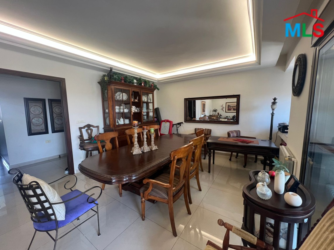 Hot Deal! 3-Bedroom Apartment For Sale In a Calm Area In Horsh Tabet, Sin El Fil