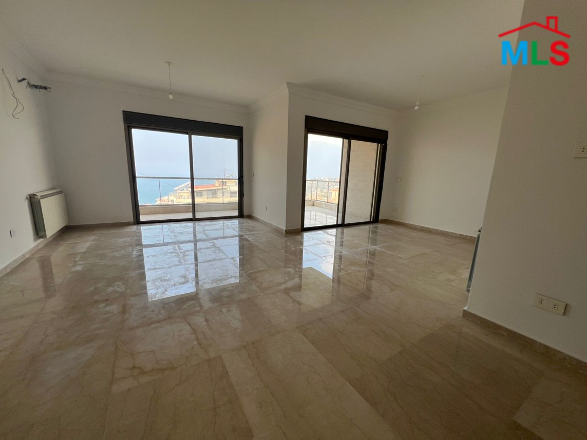 Spacious Apartment With Seaview For Sale In Kfarhbeib