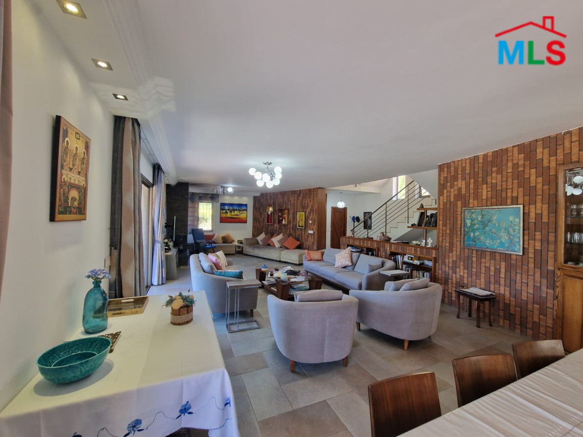 Furnished Decorated Luxurious Triplex Villa For Sale in Bchalli, Jbeil