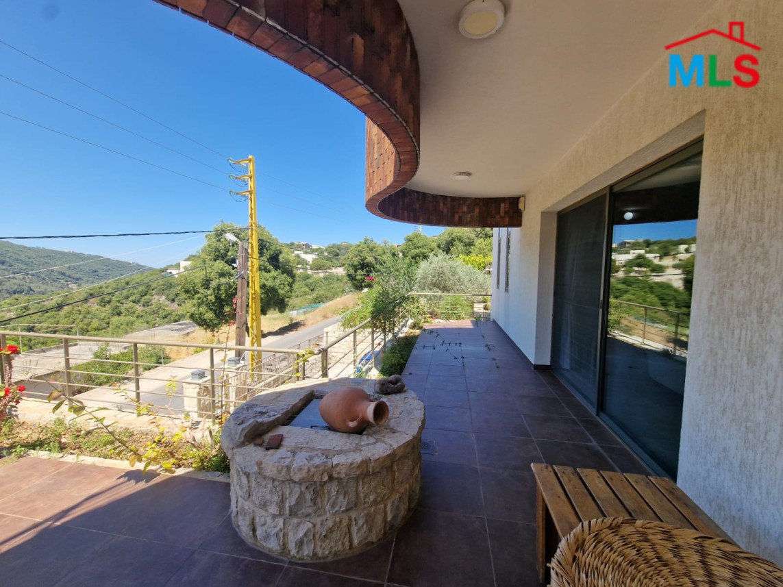 Furnished Decorated Luxurious Triplex Villa For Sale in Bchalli, Jbeil