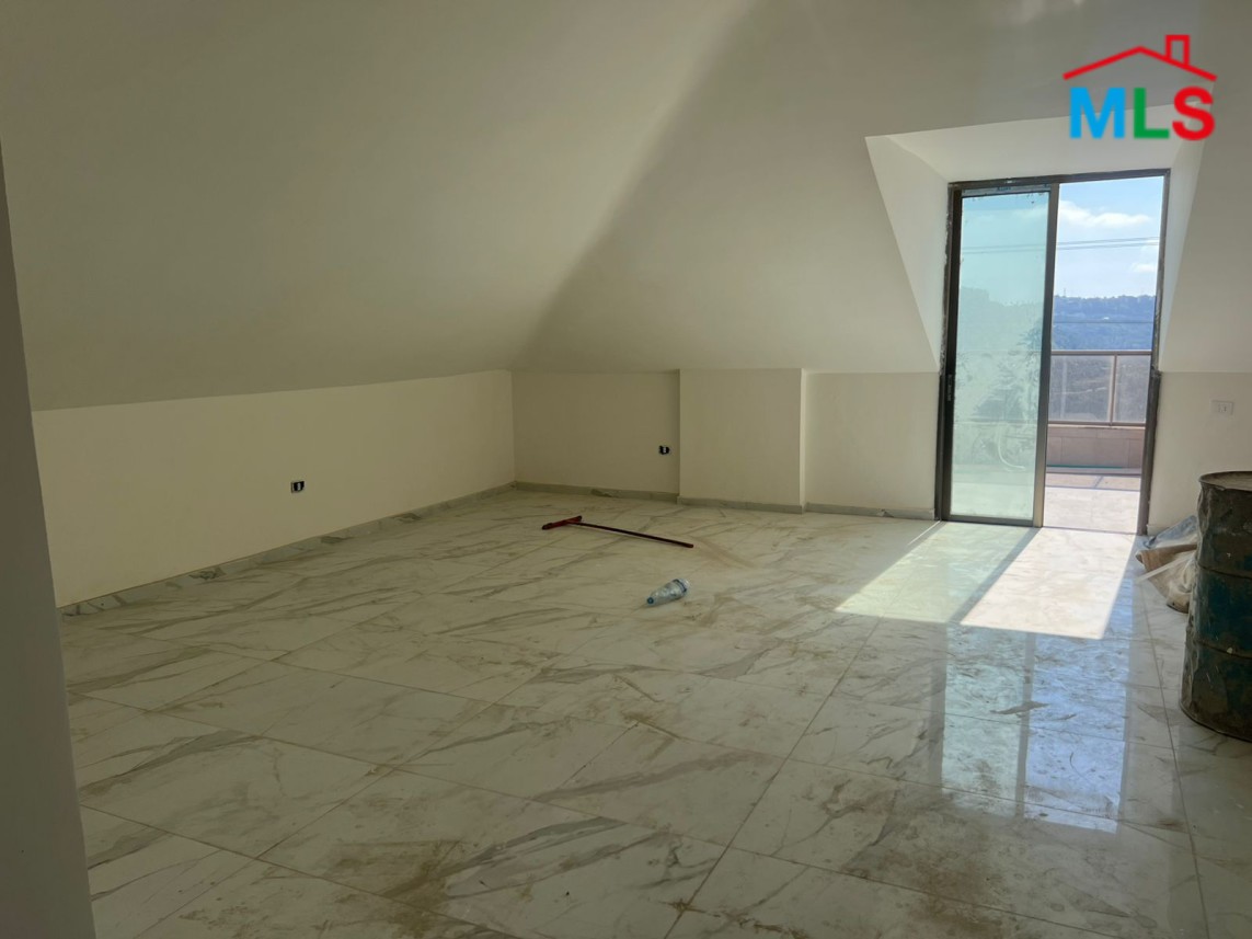 Brand New Roof Apartment With Terrace For Sale in Mansourieh