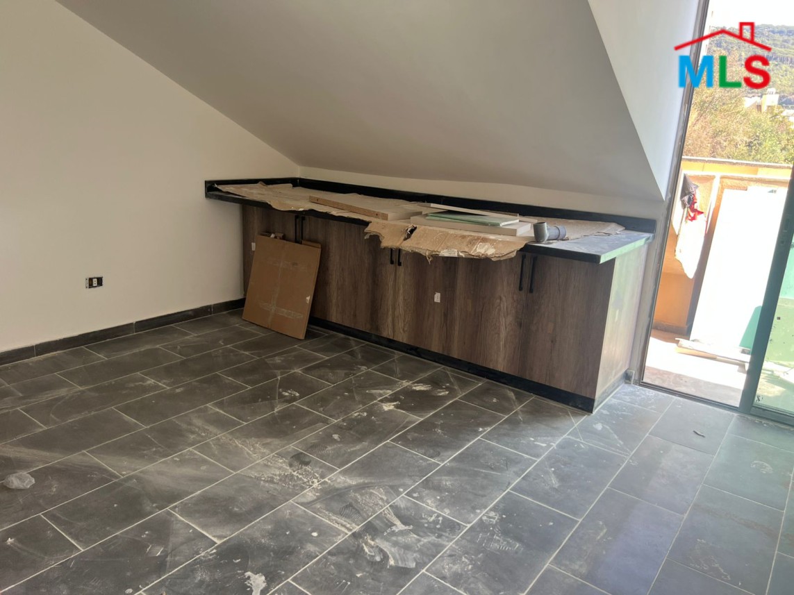 Brand New Roof Apartment With Terrace For Sale in Mansourieh