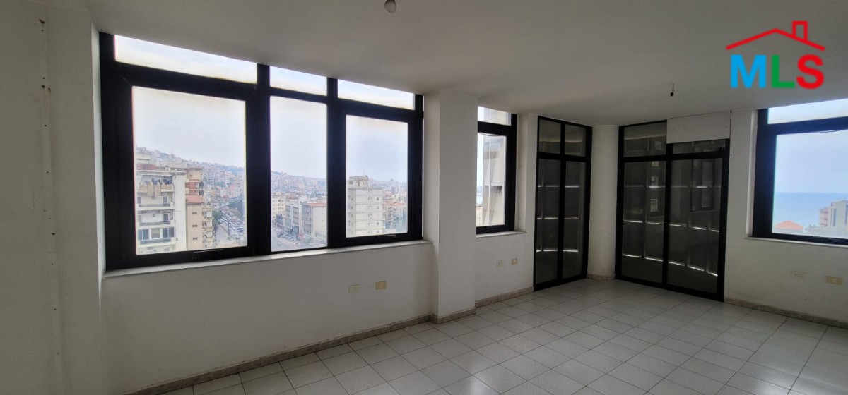 Office With Sea View For Sale On The Highway of Jounieh