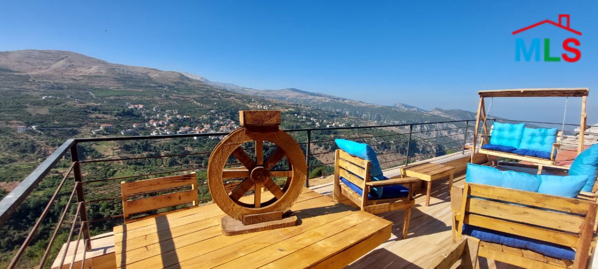 Furnished Duplex With A Beautiful View For Sale in Ehden
