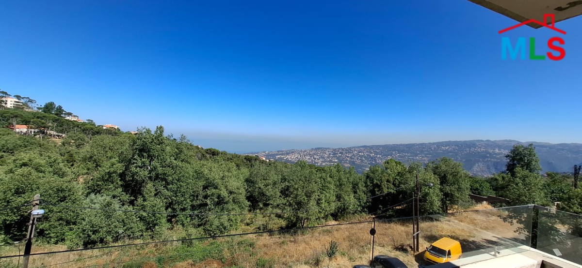 Brand New Apartment With Nice View For Sale in Bikfaya