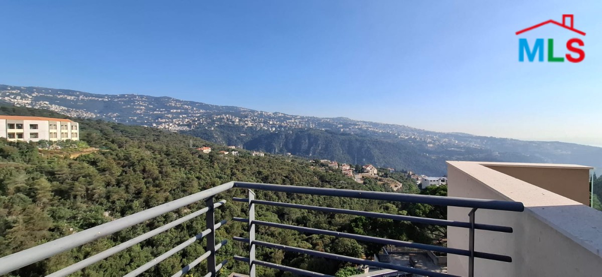 Spacious Duplex with Mountain View For Sale in Jeita