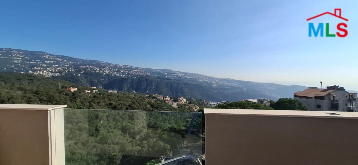 Spacious Duplex with Mountain View For Sale in Jeita