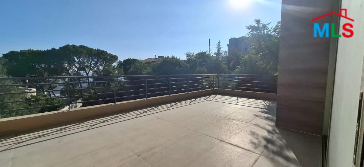 3-Bedroom Apartment with Small Garden & Large Balcony For Sale in Jeita