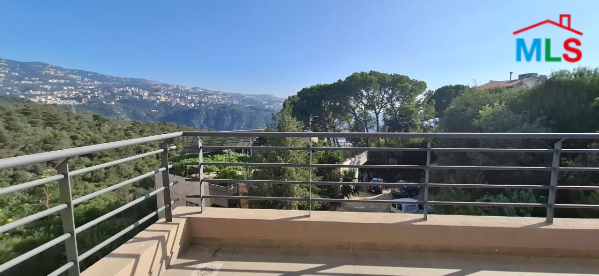 3-Bedroom Apartment with Small Garden & Large Balcony For Sale in Jeita