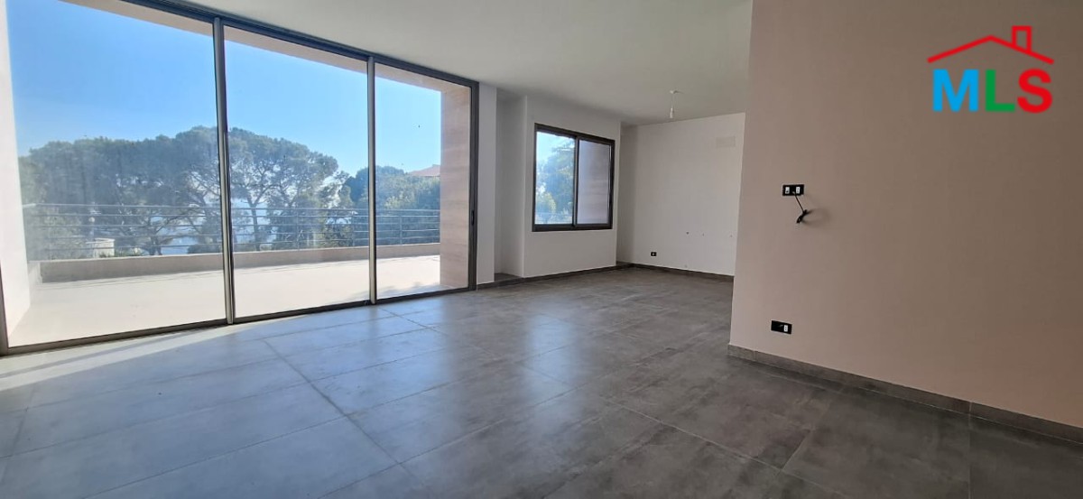 3-Bedroom Apartment with Small Garden & Large Balcony For Sale in Jeita