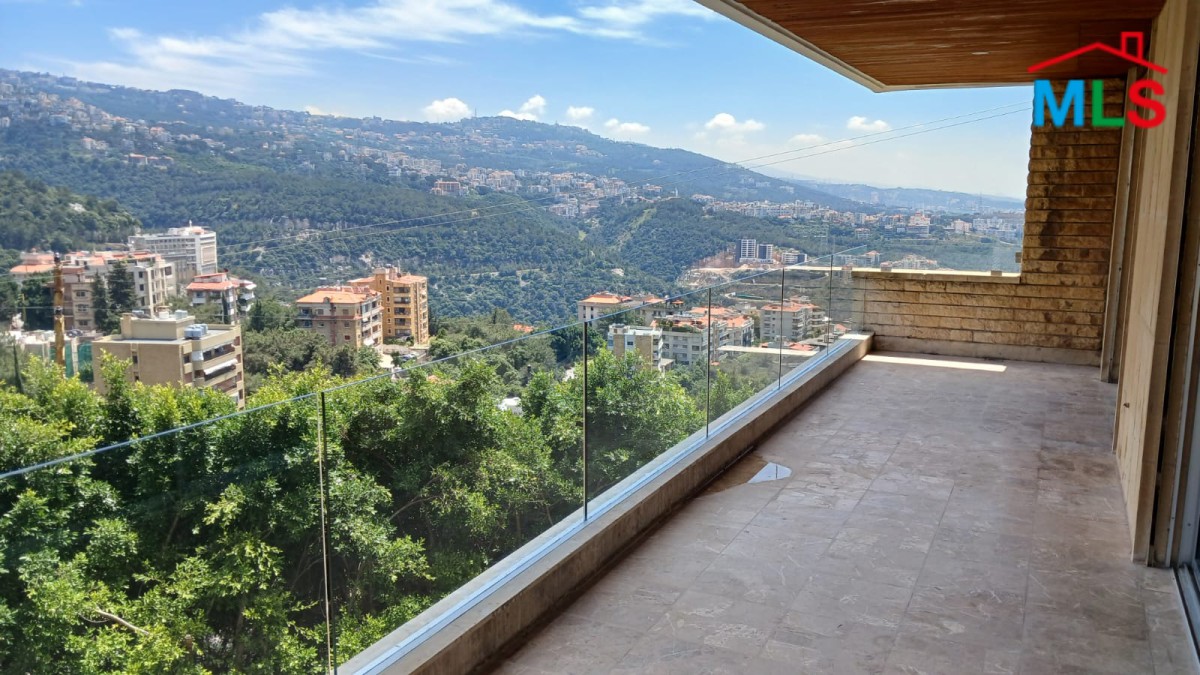Spacious Apartment With Great Green View For Sale In Mtayleb