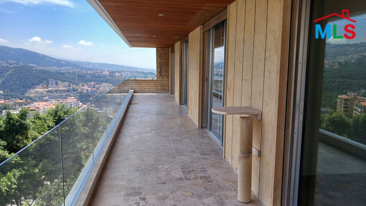 Spacious Apartment With Great Green View For Sale In Mtayleb