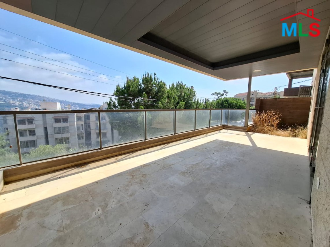 Spacious Apartment with Garden For Sale in Jeita