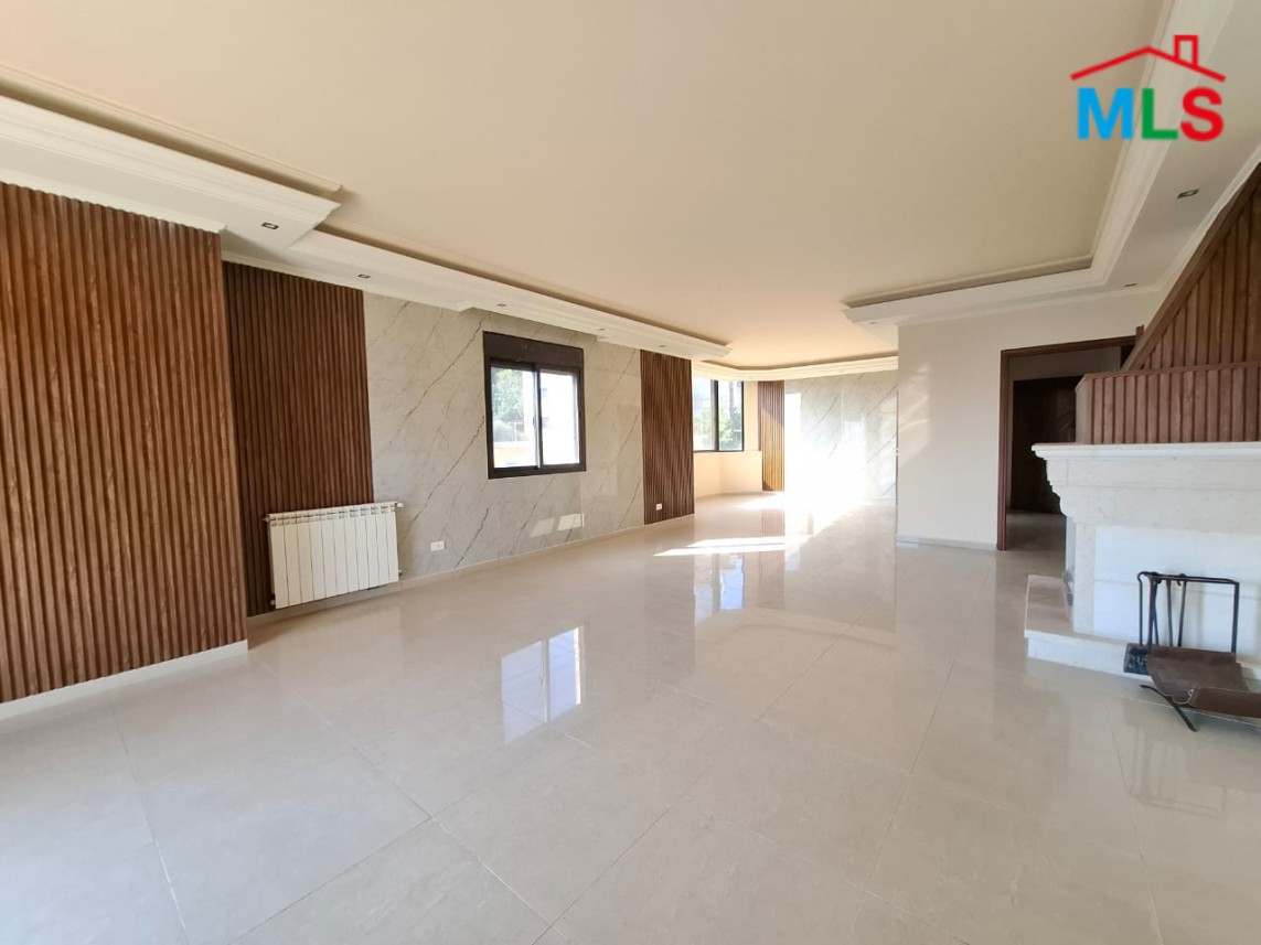 Spacious Duplex with Mountain & Sea view For Sale in Jeita