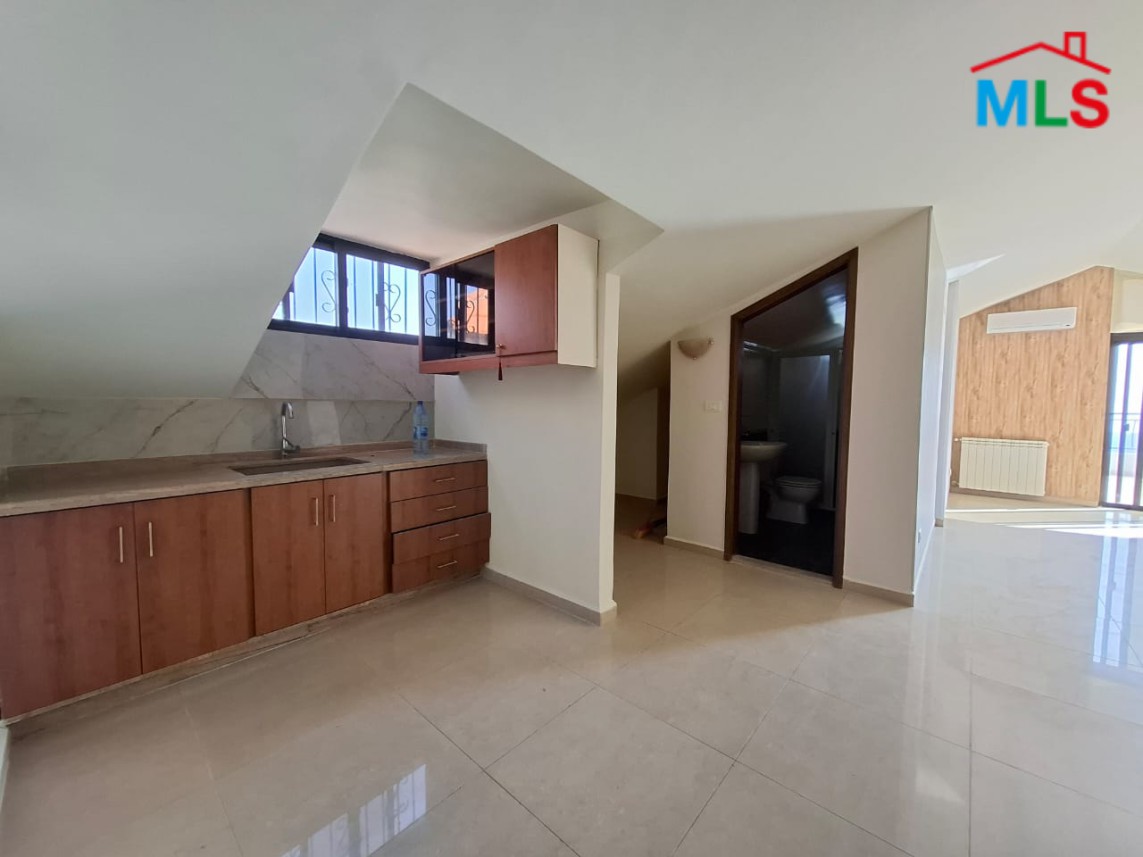 Spacious Duplex with Mountain & Sea view For Sale in Jeita