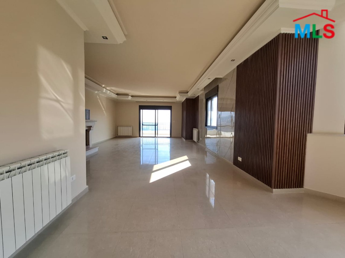 Spacious Duplex with Mountain & Sea view For Sale in Jeita