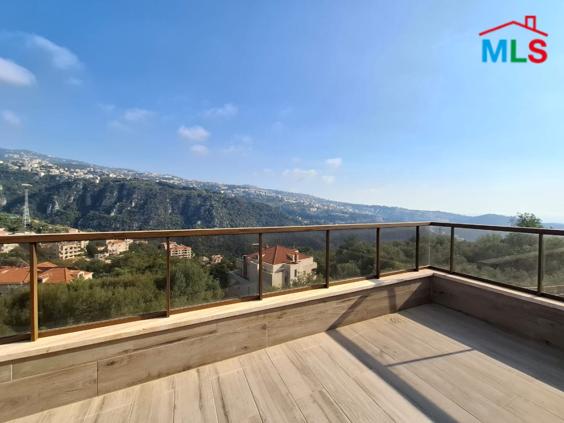 400 SQM Duplex With Mountain & Seaview For Sale in Jeita
