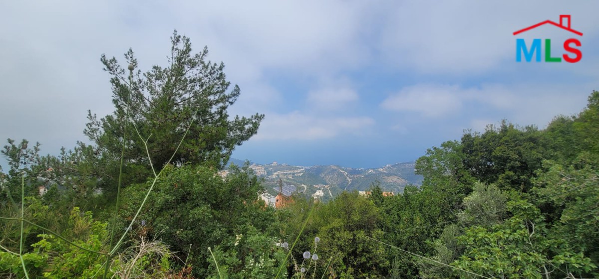 Land For Sale On The Main Road Of Kfour With A Beautiful View