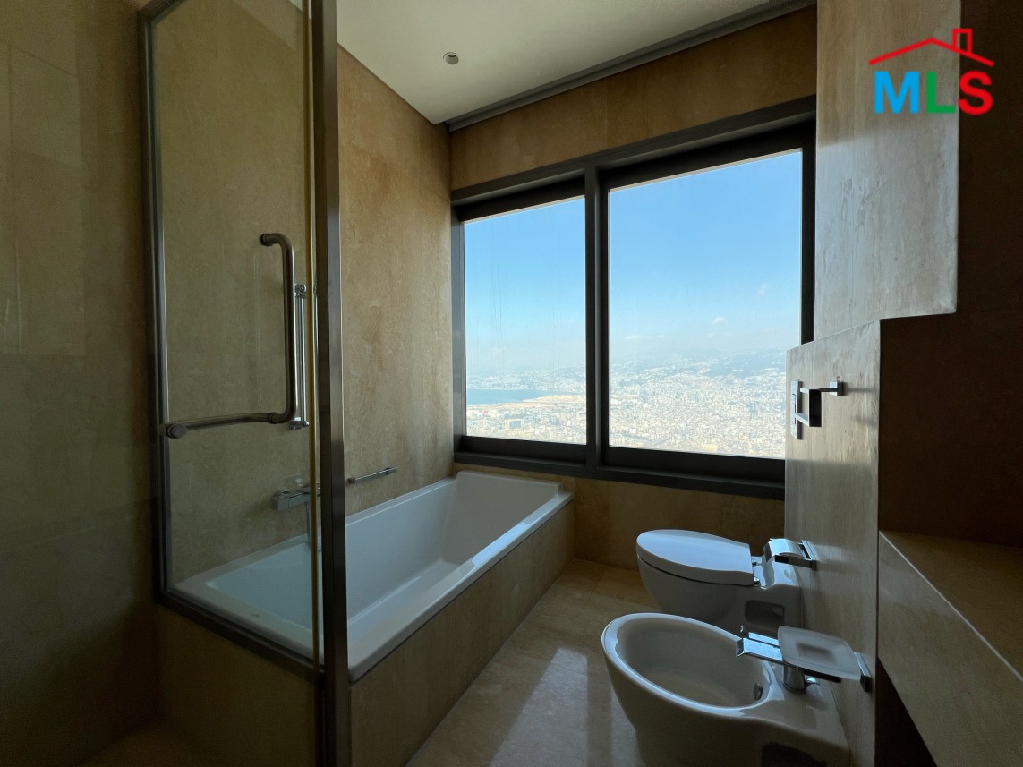 Amazing Apartment With View For Sale in High-Rise Tower in Achrafieh, Carré D'or