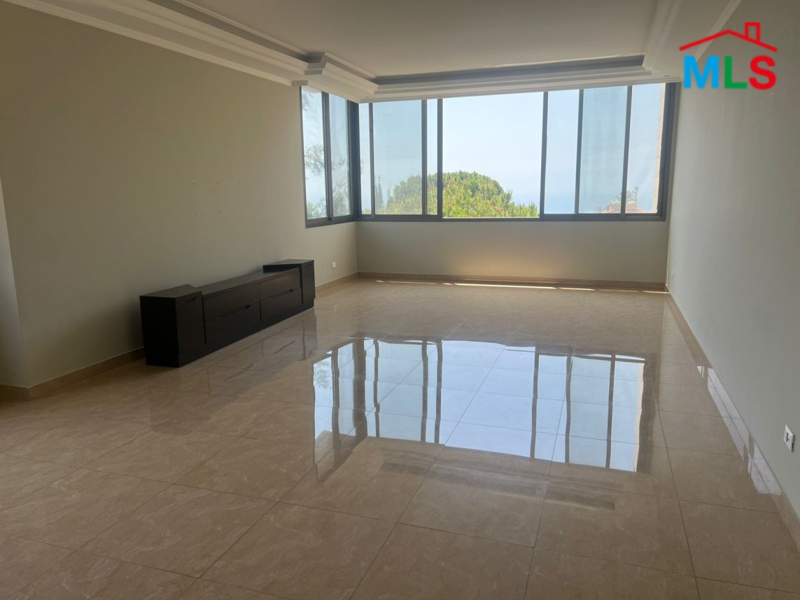 Fully Furnished Apartment With Sea View For Sale in Bchamoun